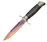 Финка НКВД из ламинированной стали купить на сайте koval-knife.shop